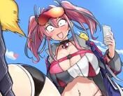 《碧蓝航线：微速前进》第二话片尾插画