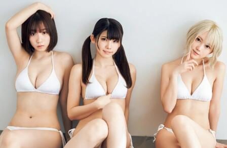 【enako × 伊织萌 × 篠崎こころ】《YOUNG JUMP》杂志210415号