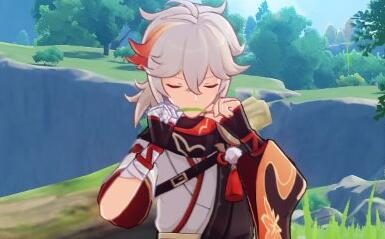 原神内鬼:给孩子众筹一个刀鞘!新人物【枫原万叶】全普攻技能演示