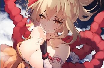 早安原神#二次元同人图#宵宫【210621】