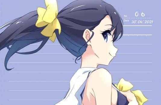 每日好图：星期五女孩#金曜の誰でもないガール【画师：仁井学】