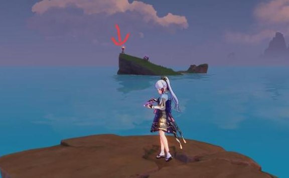 原神稻妻攻略:八酝岛 最下方小岛 隐藏珍贵宝箱