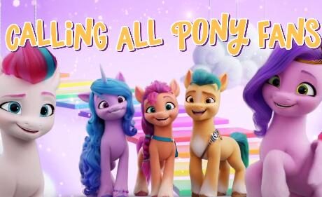 动画电影《小马宝莉：新时代》预告公布