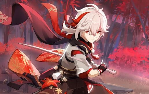 《原神》官方壁纸：「月下风来」