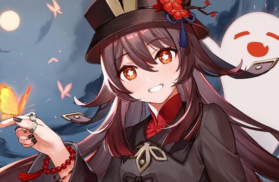 原神：“胡桃” 生日快乐 官方贺图