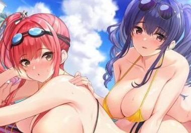 《碧蓝航线》美服三周年官方贺图