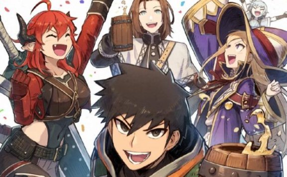 漫画《不相信人类的冒险者们好像要去拯救世界》宣布动画化