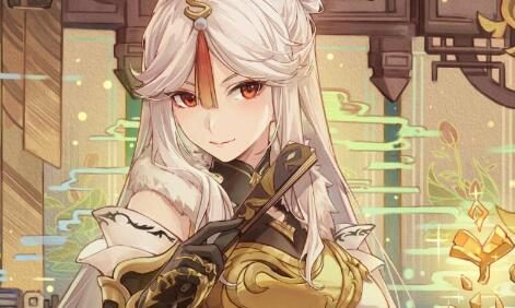 原神:“凝光” 生日快乐 官方贺图