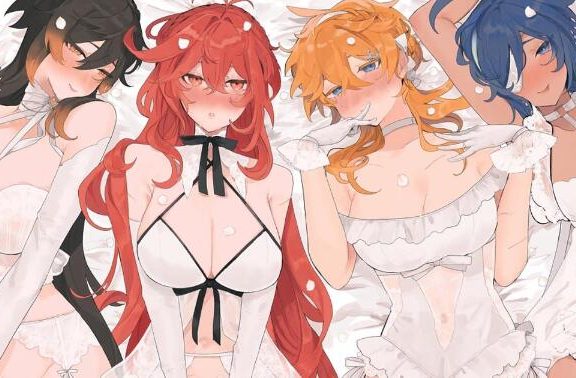 同人图#晚安原神【211006】