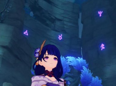 原神攻略：稻妻 鹤观岛—第一棵栖木 【山上4个符文】 解密