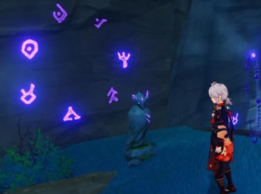 原神攻略：稻妻 鹤观岛—菅名山 7个符文解密