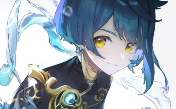 原神：“行秋”生日快乐 官方贺图