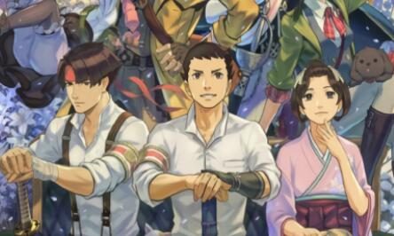 《逆转裁判》20周年官方纪念插画