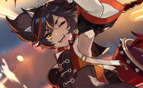 原神:“辛焱”生日快乐 官方贺图