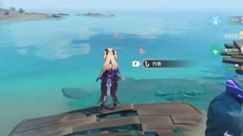 原神攻略：鹤观【幽灵“伊部”的委托】—【鹤观隐藏钓鱼点】