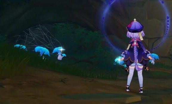 原神攻略：鹤观【幽灵“阿部”的委托】—【知比山采蘑菇】