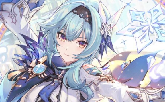 原神:“优菈” 生日快乐 官方贺图