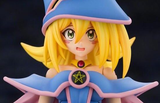手办模型:寿屋《游戏王》“黑魔导女孩”  可动拼装模型