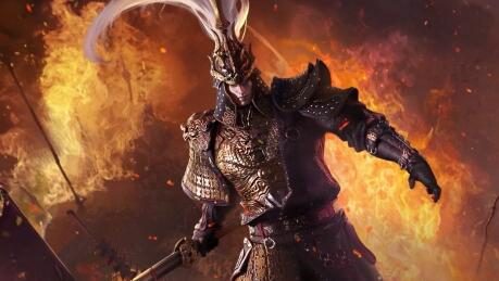 《永劫无间》新武将英雄——“岳山” 角色演示公布