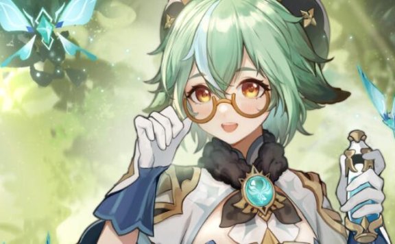 原神：“砂糖” 生日快乐 官方贺图