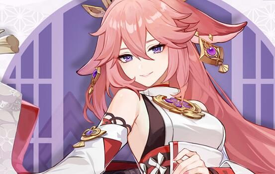 原神2.5:官方背刺内鬼,【八重神子】立绘抢先公布