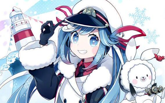 2022年“雪初音” 官方视觉图公开 