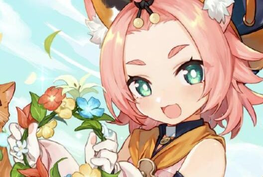 原神:“迪奥娜”生日快乐 官方贺图