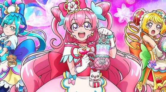 “光美”系列第19作《Delicious Party♡光之美少女》视觉图公开,2月6日开播