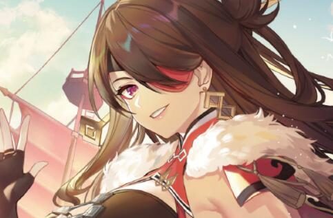 原神：“北斗” 生日快乐 官方贺图