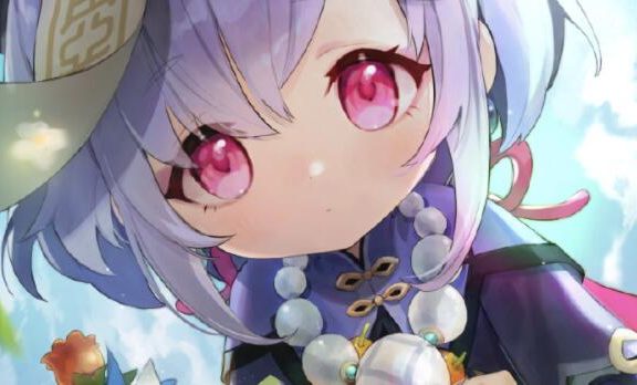 原神:“七七” 生日快乐 官方贺图