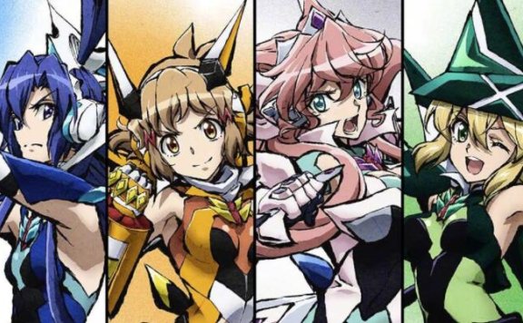 《战姬绝唱 Symphogear》官网十周年插画公开