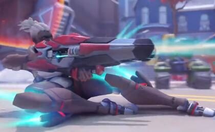 《守望先锋 2》新英雄【索杰恩】技能演示视频