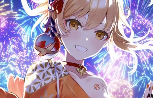 原神：“宵宫” 生日快乐 官方贺图