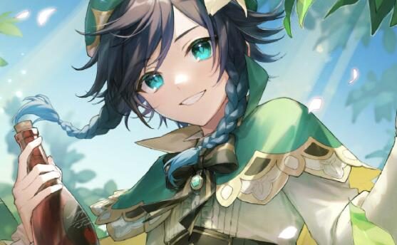 原神：“温迪” 生日快乐 官方贺图