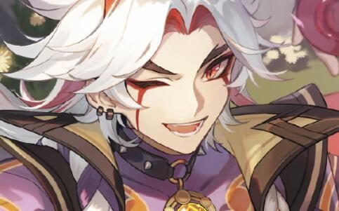 原神:“荒泷一斗” 生日快乐 官方贺图