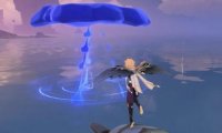 原神2.8攻略:海岛第二天【9个悠悠云阶(蓝色水母)位置】