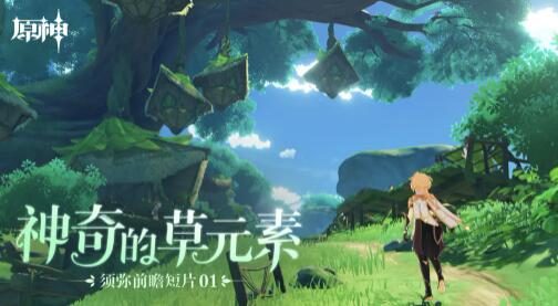原神3.0：须弥前瞻短片01——神奇的草元素