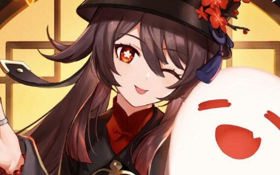 原神：“胡桃” 生日快乐 官方贺图