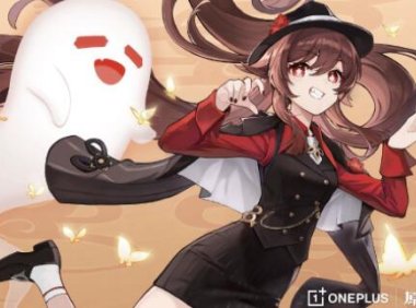 【原神】×【一加手机】“胡桃”定制版 联动海报（可做壁纸）