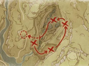 原神3.0攻略:藏宝图任务 “神秘的羊皮卷” 【成就:无名之城的呼唤】