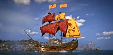 《碧海黑帆》海战实机预告“海上堡垒”公开，11月8日发售