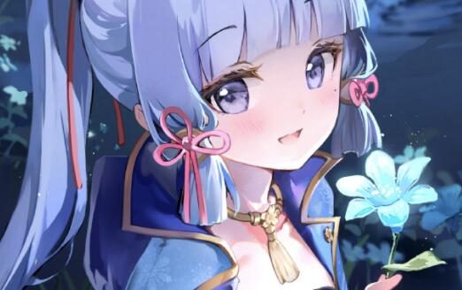 原神:“神里绫华” 生日快乐 官方贺图