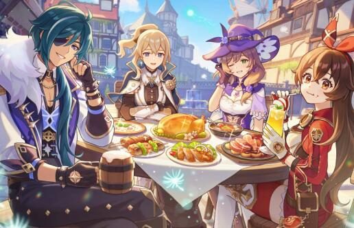 【原神二周年】官方推特纪念壁纸