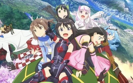 TV动画《因为太怕痛就全点防御力了》第二季新视觉图公布，23年1月开播