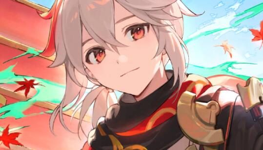 原神:“枫原万叶” 生日快乐 官方贺图