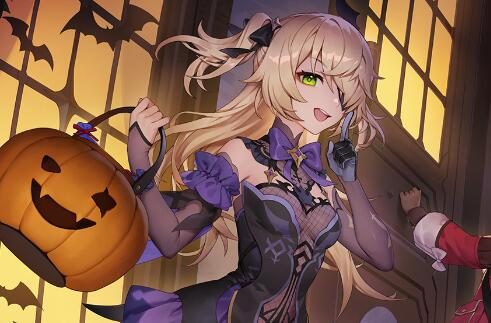 原神：“万圣节” 官方节日贺图