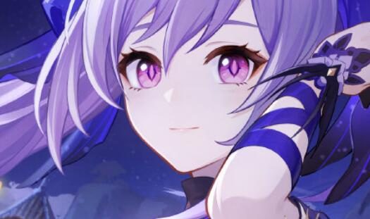 原神：“刻晴” 生日快乐 官方贺图