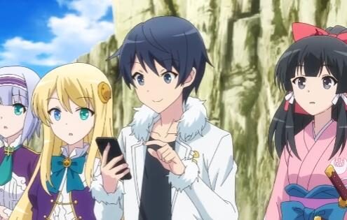 TV动画《带着智能手机闯荡异世界》第2季第1弹PV公开，23年4月开播