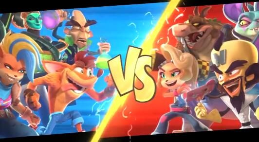 团队PVP新游《古惑狼 Crash Team Rumble》预告公开