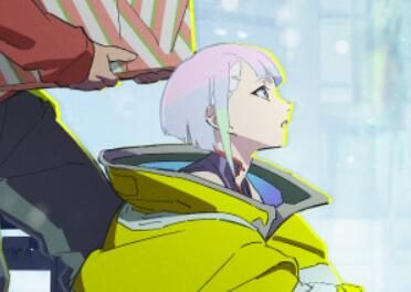 动画《赛博朋克 边缘行者》圣诞节官方贺图